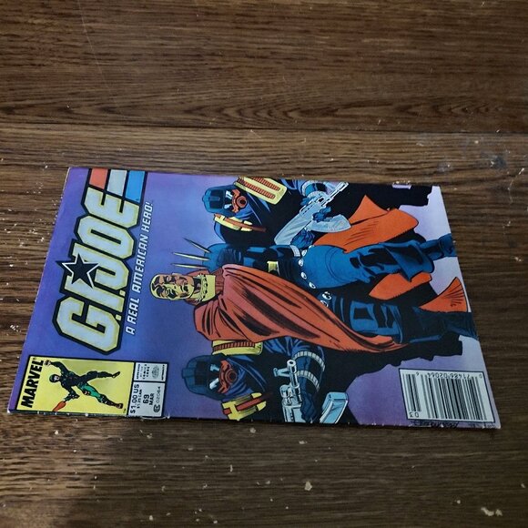 G.I. Joe A Real American Hero #69 (Marvel Comics, 1988) 1st Appear Gold Destro - Picture 3 of 3